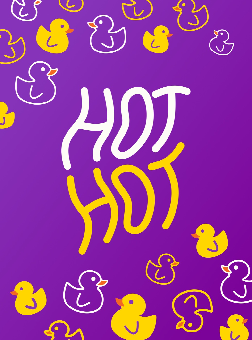 Hot hot — poster design